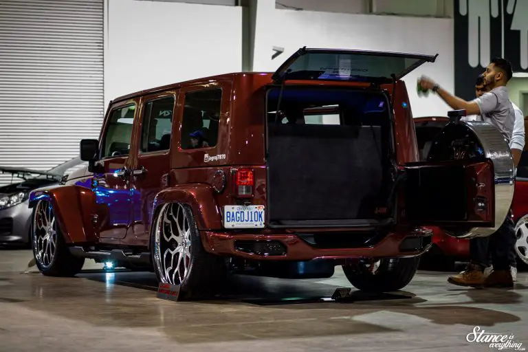 Mopar 6.4L Hemi Swapped Jeep Wrangler JK - Stance Is Everything