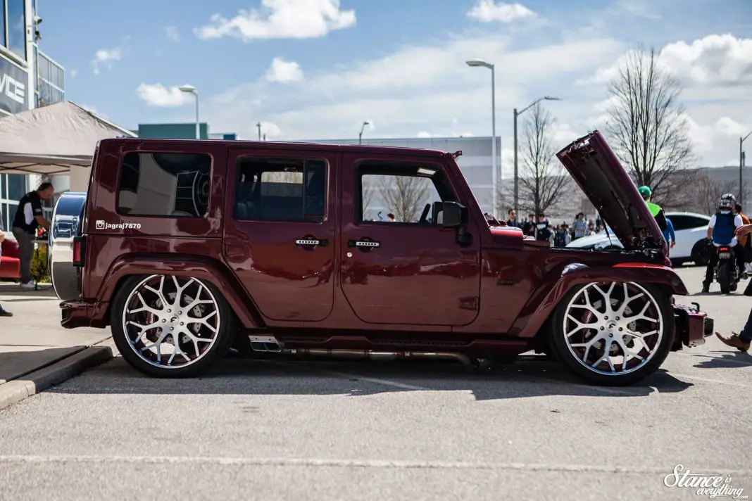 Jeep wrangler stance